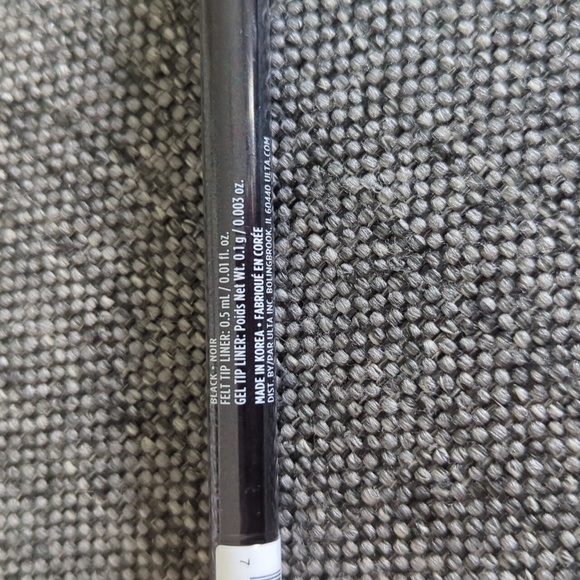 ULTA Beauty Dual Ended Eyeliner Gel Tip and Felt Tip Black NWT - Picture 2 of 5